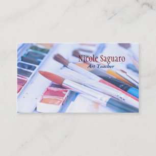 Artist Painter Teacher Business Card