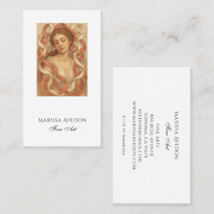 Artist Painting Business Card
