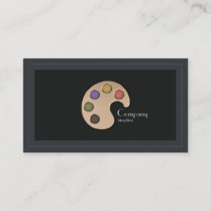 Artist Palette Business Card