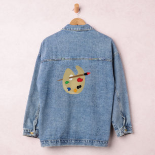 ARTIST PALETTE DENIM JACKET
