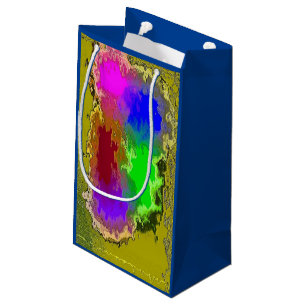 "Artist Palette" Small Glossy Gift Bag