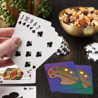 Artist Palette Themed Playing Cards