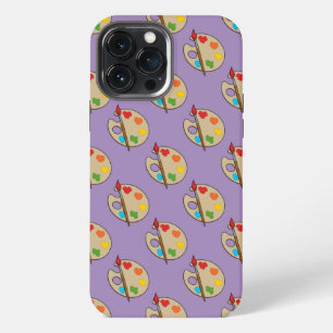 Artist Palette with Paint Brush iPhone 13 Pro Max Case