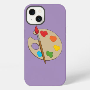 Artist Palette with Paint Brush iPhone 13 Case