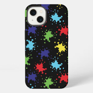 Artist palettes paint splatter iPhone 13 case