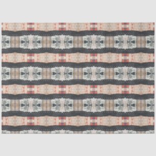 Artist Pink Beige Brown Large Abstract Geometric Tissue Paper