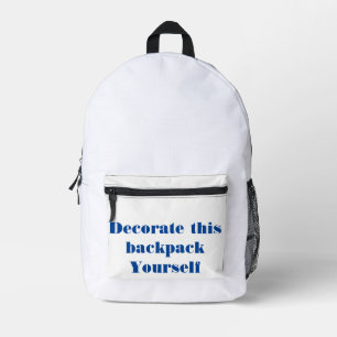 Artist Printed Backpack