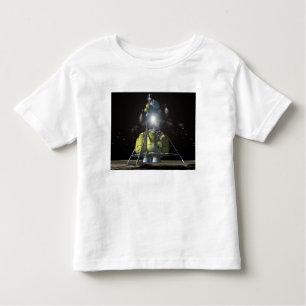 Artist rendition of a new spaceship to the moon 3 toddler T-Shirt