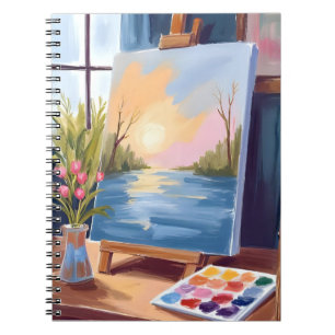 Artist’s Canvas   Pastel Watercolor Painting Notebook