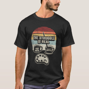Artist Shirt Retro Vintage Art Lover Gift Funny Pa
