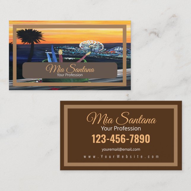 Artist View Business Card (Front/Back)