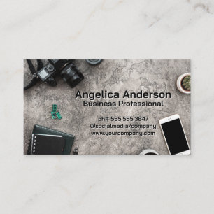 Artist Work Desktop Business Card