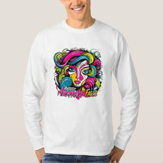 Artistic Abstract faces logo design T-Shirt