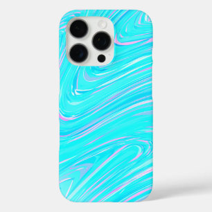 Artistic Abstract Marble Pattern Design iPhone 16 Pro Case
