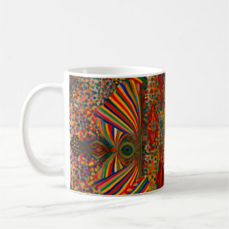 Artistic Abstract Pattern Tie for cup