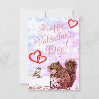 Artistic Animal Colourful Text Valentine's Day Car