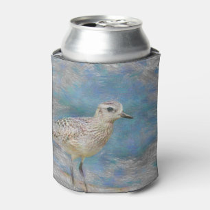 artistic animal small bird can cooler