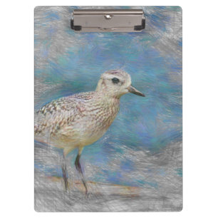 artistic animal small bird clipboard