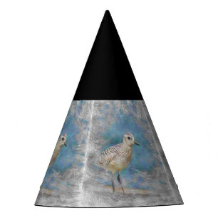 artistic animal small bird party hat