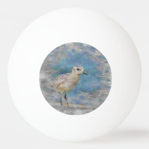 artistic animal small bird ping pong ball