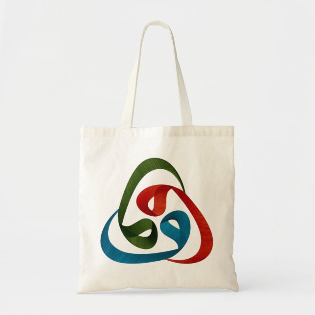 Artistic Arabic Calligraphy Design Tote Bag (Front)
