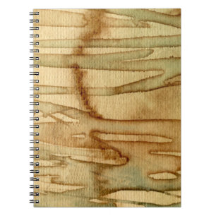 Artistic background watercolor 2 spiral notebook