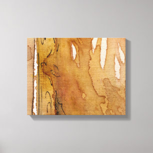 Artistic background watercolor canvas print