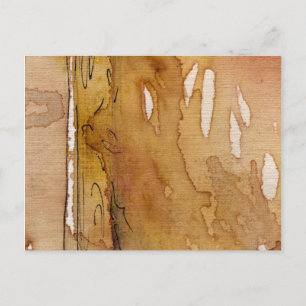 Artistic background watercolor postcard
