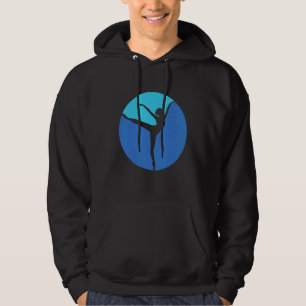 Artistic Ballet Ballerina Pointe Barr Graphic 24 Hoodie