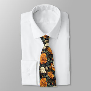 Artistic Best Man Gardenias Tie