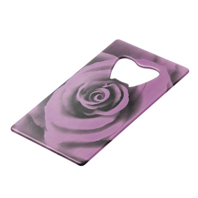 Artistic Big Dark Lavender Rose (Back Angled)