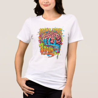 Artistic Brain Unique Tri-Blend Shirt