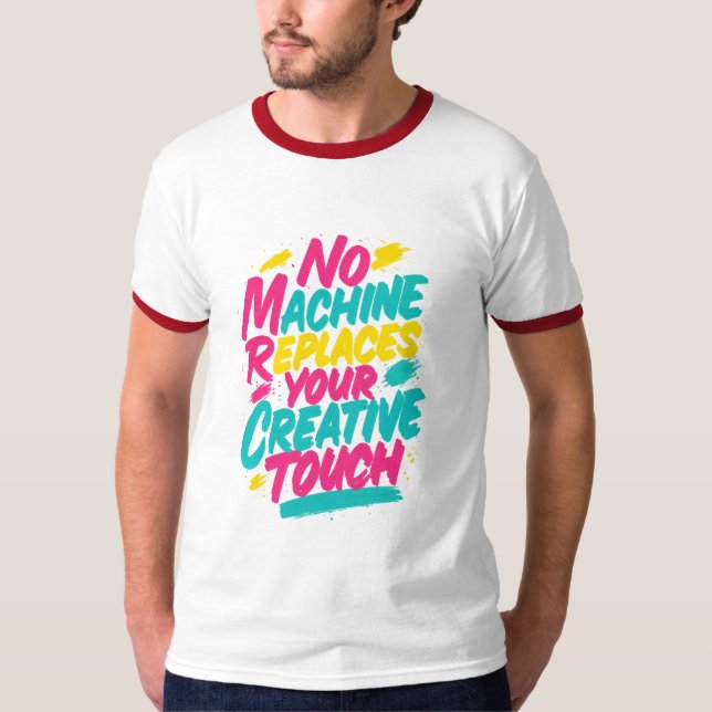 Artistic Brush-Lettering T-Shirt –  (Front)