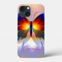 Artistic Butterfly and Custom Name