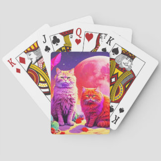 Artistic Cat Poker Cards