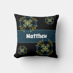 Artistic Celestial Light Pattern Gender Neutral Cushion