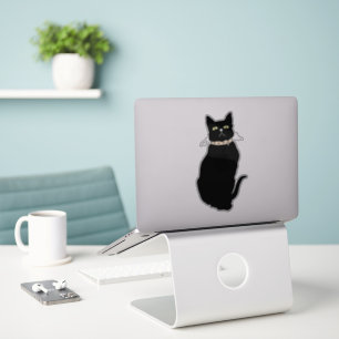 Artistic Charm for Cat Lovers - Mystic Black Cat 