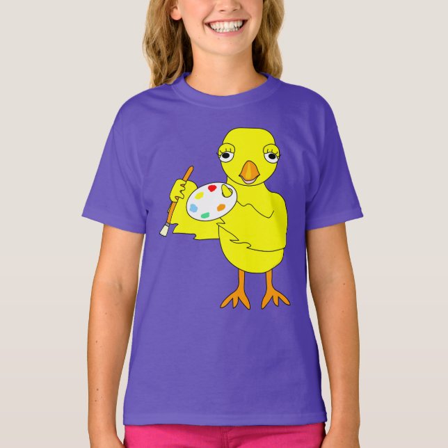 Artistic Chick T-Shirt (Front)