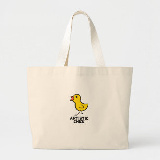 Artistic Chick Tote Bag