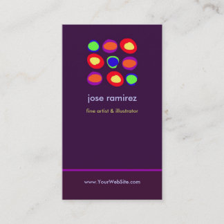 Artistic Circles Business Cards