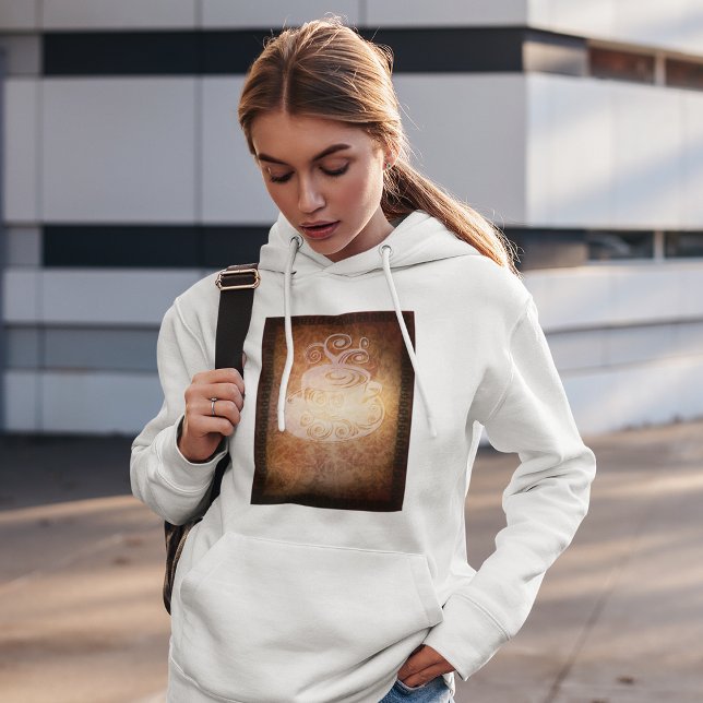 Artistic Coffee Cup Hoodie (Creator Uploaded)