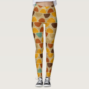 Artistic Colorful Geometric Illustration – Modern  Leggings