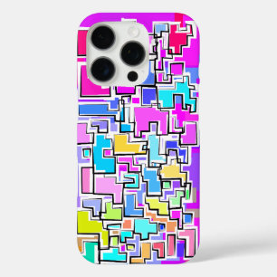 Artistic Colourful Pattern Design iPhone 16 Pro Case