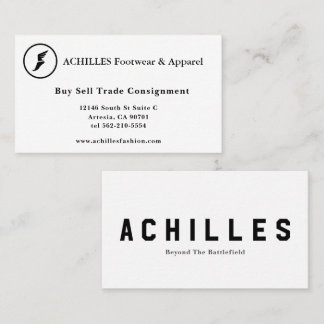 Artistic Contacts, 3.5" x 2.0" Business Card