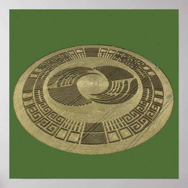 Artistic Crop Circle Poster (Front)