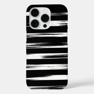 Artistic Design in Black and White iPhone 16 Pro Case