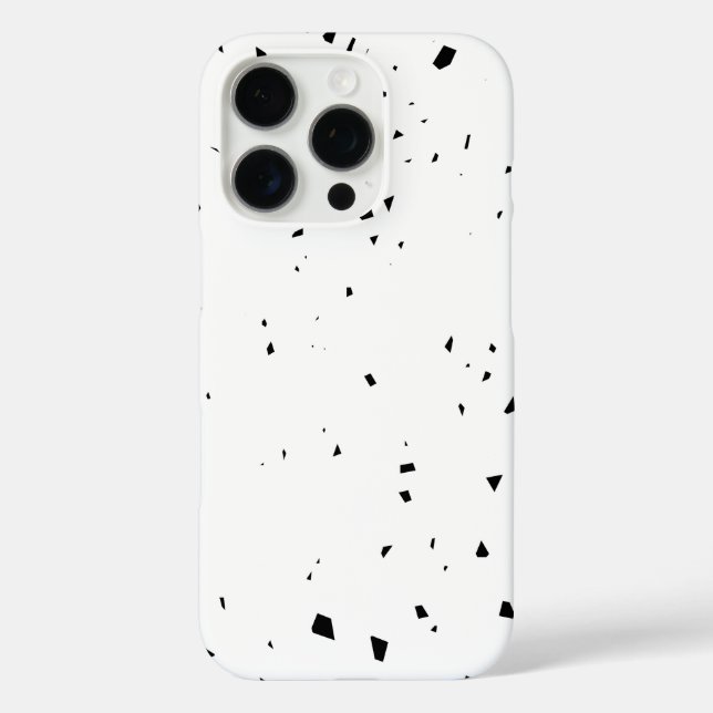 Artistic Design in Black and White Case-Mate iPhone Case (Back)