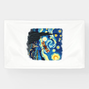 Artistic Dragonfly Shirt Van Gogh Starry Night Dra Banner
