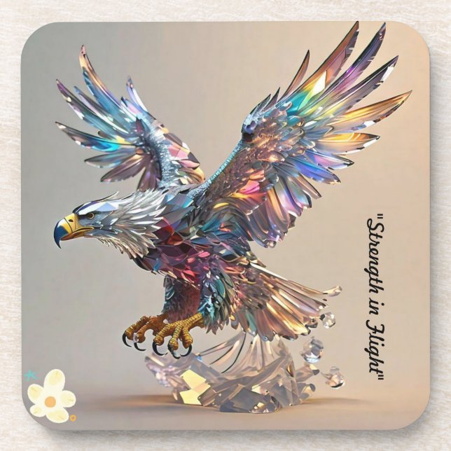 "Artistic Eagle Flight" Coaster (Front)