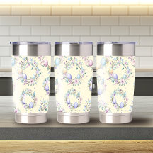 Artistic Easter Pattern 20oz Thermal Tumbler